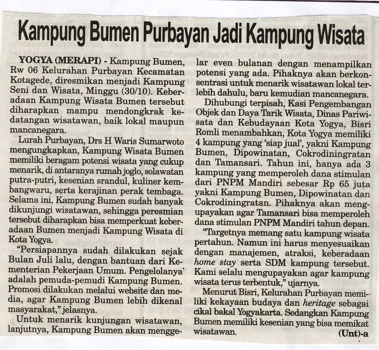 Kliping jogja terbaru